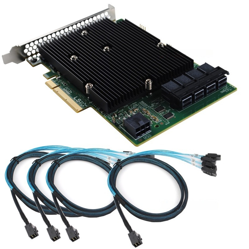 Lsi 9300 16I Hba It Mode - LSI SAS 9300-16I 12GB/S HBA Adaptör