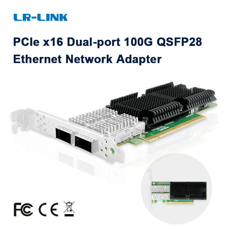 LR-LINK 1014PF 100G Ağ Kartı Ç - 100Gbe Qsfp28 Network Card incelemesi ve fiyatı